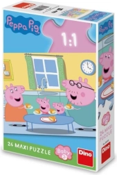 Puzzle Peppa Pig oběd 24 maxi dílků