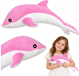 Plyšový růžový delfín 70 cm