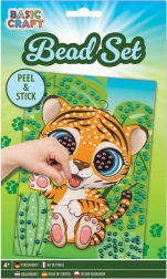 Grafix korálkový obrázek tygřík 21 × 14,5 cm