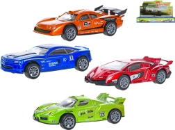 Kovový závodní model auta 1:36 se zpětným chodem