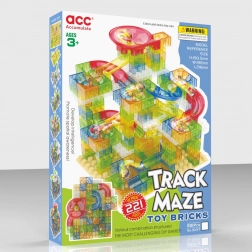 Mega kuličková dráha 221 dílů