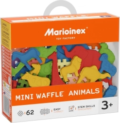 Kreativní stavebnice Mini Waffle Zvířata 62 ks