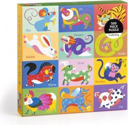 Puzzle Čínský Zvěrokruh 500 Dílů