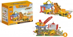 Garáž pro stavební auta