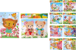 Diamantové malování s kamínky 19 × 26,5 cm – mix motivů