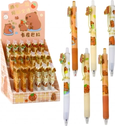 Gelové pero Kapibara modrý inkoust 0.5mm