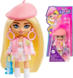 Barbie Extra Mini Minis Růžová Panenka