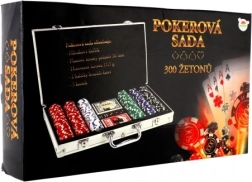 Pokerová sada v hliníkovém kufříku 300ks