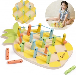 Dřevěná navlékací hračka Ananas Classic World