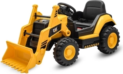 Dětský elektrický traktor CAT Baby Mix žlutý