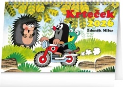 Stolní kalendář Krteček 2026
