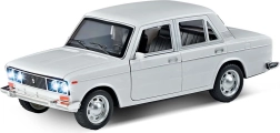 Bílé auto se světlem a zvukem 18 cm