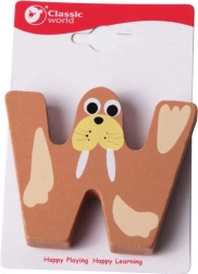 Dřevěné písmeno W od Classic World