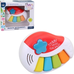 Elektronické piáno na baterie