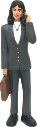 Figurka podnikatelka 13,2 cm - 1 kus