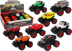 Kovové terénní auto s velkými koly Bump Up