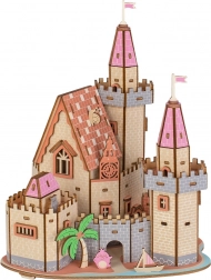 Dřevěné 3D puzzle – hrad na pláži WOODCRAFT