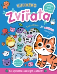 Kuliočko: zvířata – 20 reliéfních samolepek (Svojtka & Co.)