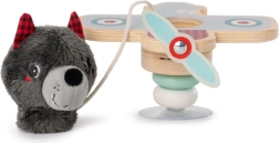 Lilliputiens houpací letadlo s pilotem Vlk Ludvík