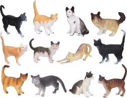 Zvířecí figurka Kočka 12 cm