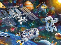 Ravensburger puzzle vesmírný průzkum XXL, 200 dílků