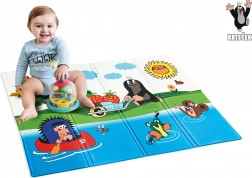 Skládací pěnová podložka s motivem Krtečka