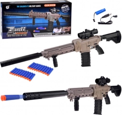 Velký automatický pěnový blaster s optikou a zásobníkem