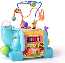 Edukační slon – interaktivní motorická hračka pro děti 1+