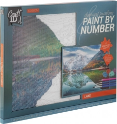 Diamantové malování - Jezero 40x50 cm