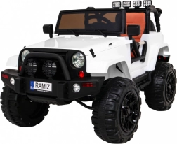 Dětské elektrické autíčko All Terrain Jeep Bílý