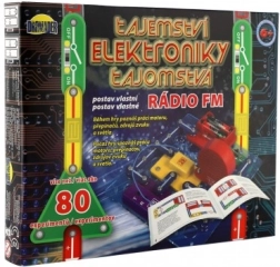 Tajemství elektroniky – FM rádio stavebnice, 80 experimentů
