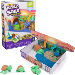 Kinetic Sand Project Planet želvy mořské – ekologická sada na hraní