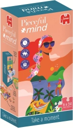 Jumbo puzzle Pieceful Mind: věnuj si chvilku 6×54 dílků