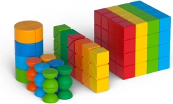 Geomag Magicube Shapes – magnetická stavebnice 164 dílků