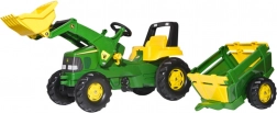 Traktor na šlapání John Deere s přívěsem Rolly Toys