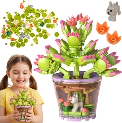 Kreativní stavebnice květina 3D 172 dílků