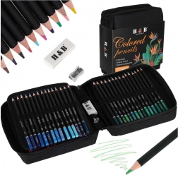 Barevné pastelky v pouzdře 120 ks