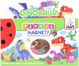 Pěnové magnety Dinosauři pro děti 4 mm