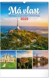 Nástěnný kalendář Má vlast 2025