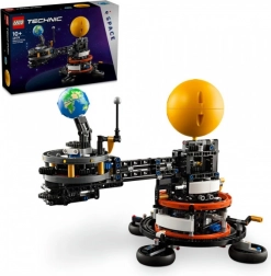 Lego Technic planeta Země a Měsíc na orbitě