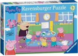 Ravensburger puzzle Peppa Pig – celá třída, 35 dílků