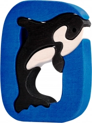 Fauna abeceda – písmeno O s kosatkou