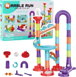 Zábavná Stavebnice s Kuličkovou Dráhou pro Děti