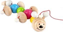 Hess dřevěná tahací housenka Ida