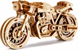 Dřevěné 3D puzzle motorka Café Racer – WOODEN CITY (85 dílů)