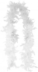 Bílé boa s peřím 2 metry