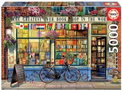 Puzzle EDUCA Největší knihkupectví na světě 5000 dílků