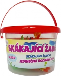 Skákající žabičky QUIZY – rodinná stolní hra