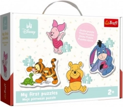 Baby puzzle Medvídek Pú a přátelé 14 dílků
