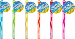 Bublifuková hůlka 37,5 cm – velké bubliny, různé barvy